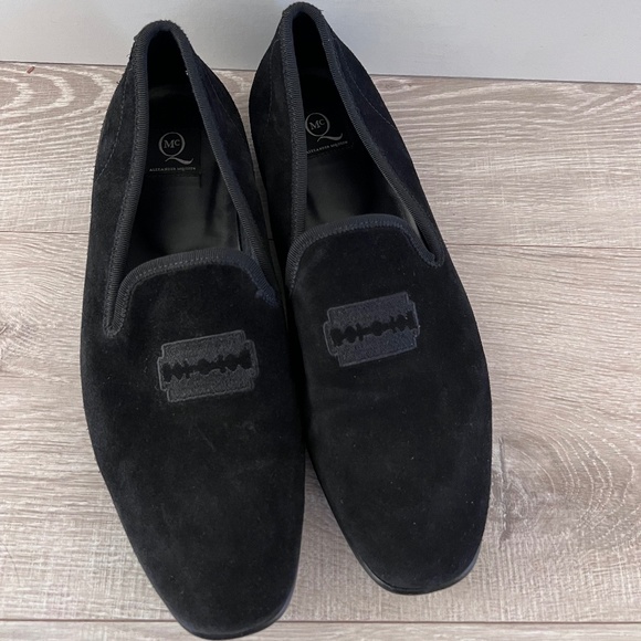 Alexander McQueen Other - Alexander McQueen Razor blade Suede Loafers (8 men’s)